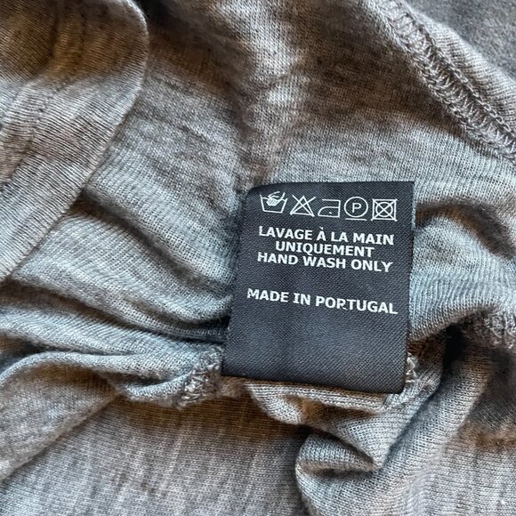 Isabel Marant sheer grey silk/cashmere T-shirt - Picture 10 of 10